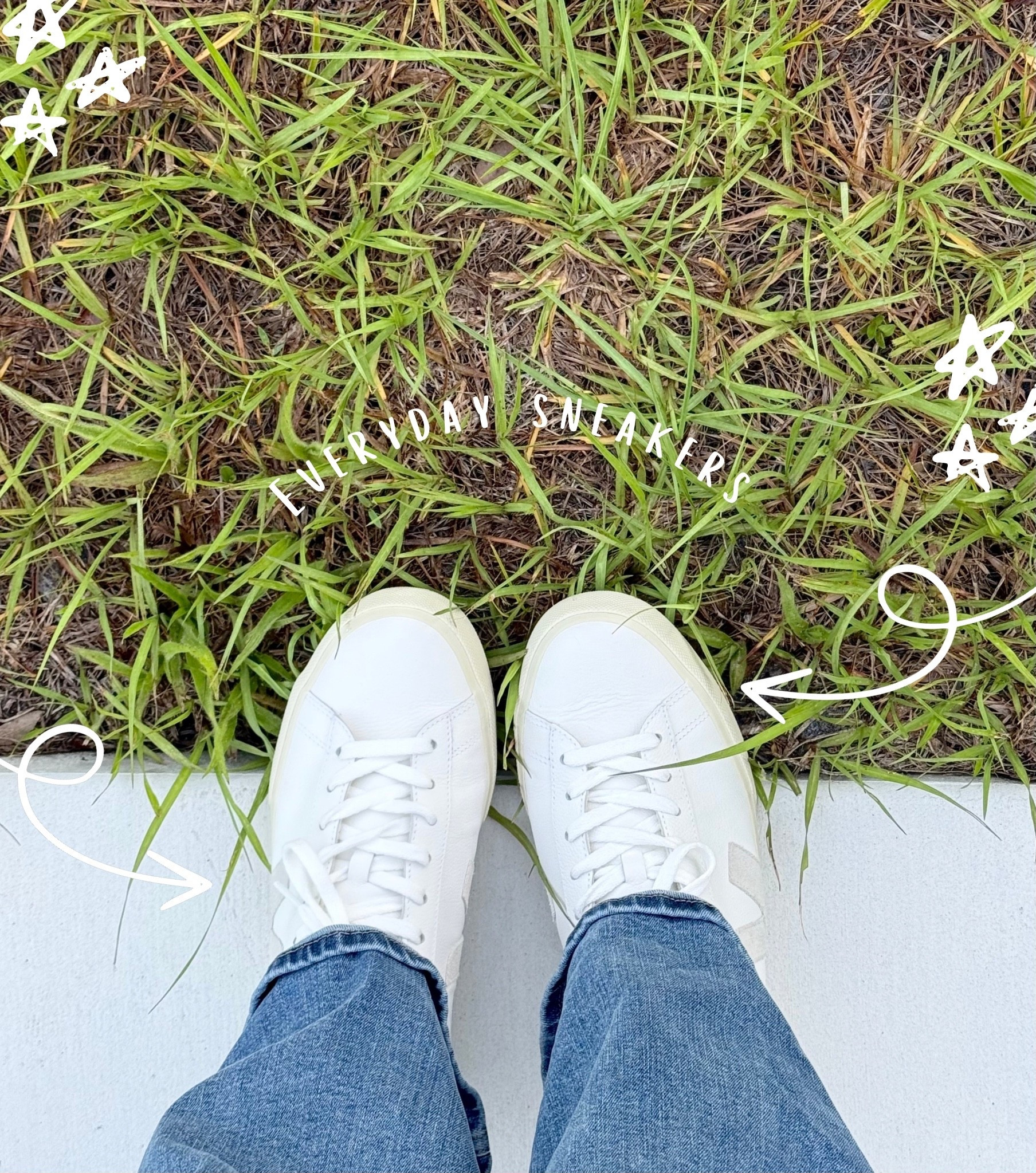 My go-to everyday white sneakers lately 🤍 The Veja Campo sneakers are minimal, comfortable, and easy to style with relaxed denim, basics, dresses, and athleisure. Such a good elevated everyday shoe that makes casual outfits feel more put together. #LTKStyle #LTKFinds #VejaSneakers #EverydayStyle #CasualOutfits