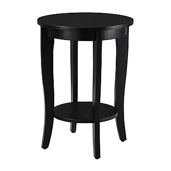 American Heritage Round End Table with Shelf | JCPenney