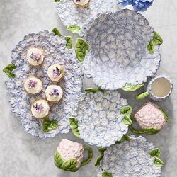 Hydrangea Figural Small Plates | Williams-Sonoma