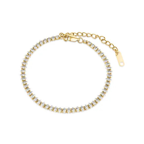 Mazin Jewels Marquise Tennis Bracelet in Gold at Nordstrom | Nordstrom