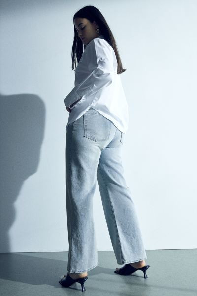 Wide High Jeans | H&M (US + CA)