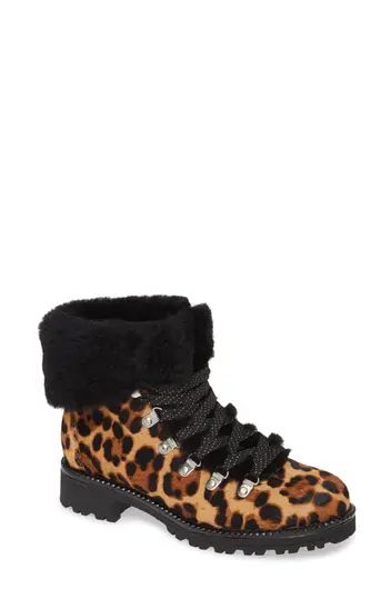 Genuine Shearling & Genuine Calf Hair Nordic Boot | Nordstrom Rack