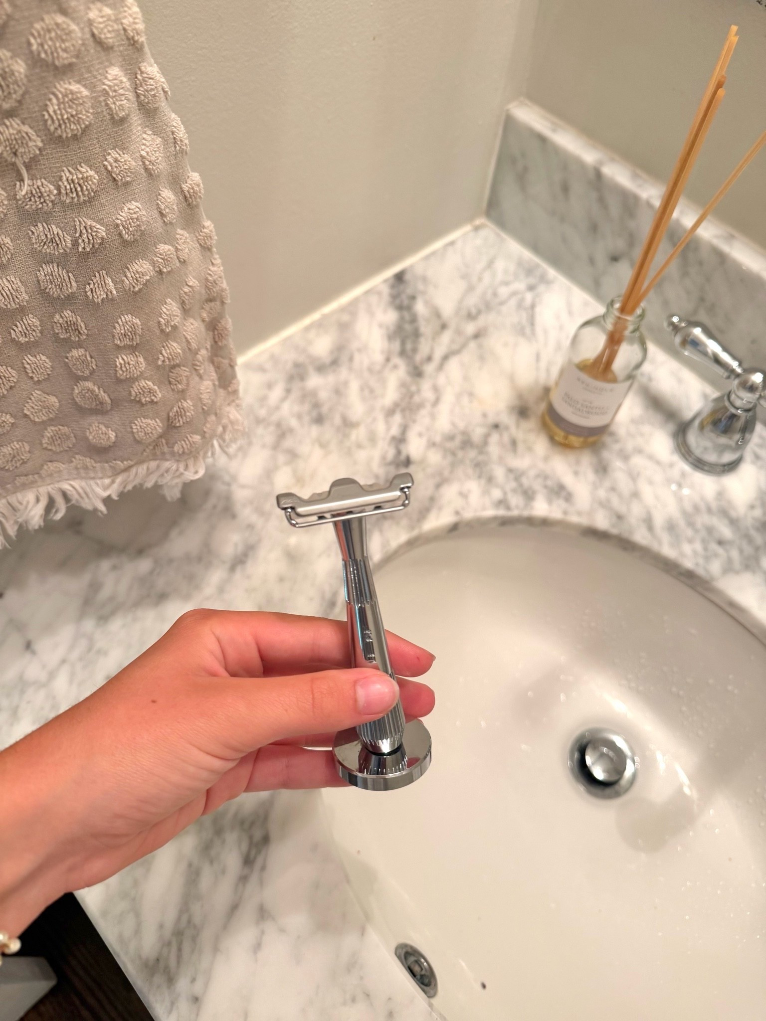 I got this as a gift for Trey one year and it has been his favorite razor since then! This one is all stainless steel and comes with a little stand!

Father's Day Gift, Gifts for Him, Shaving

#LTKselfcare #LTKmomlife #LTKmorningroutine