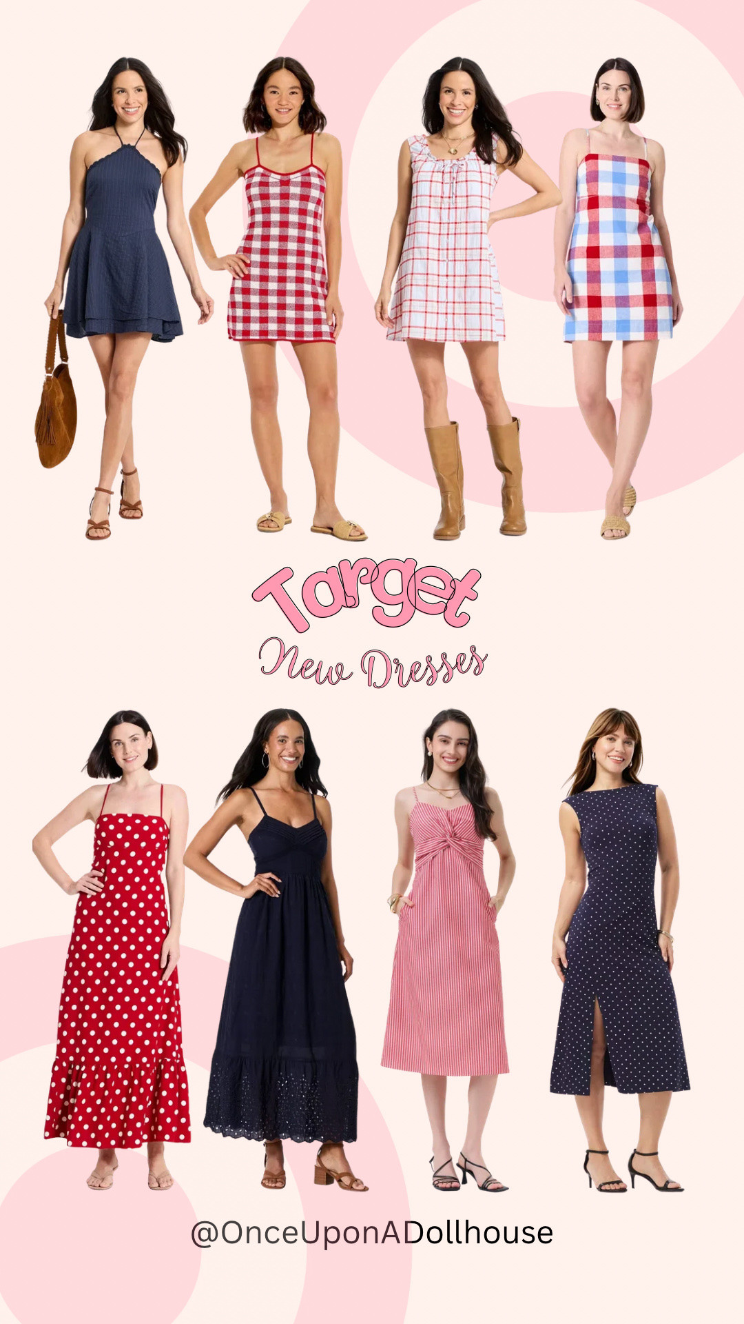 Target Red, White and Blue Dresses! 4th of July outfit ideas.

#LTKsummer #LTKfestival #LTKstyletip