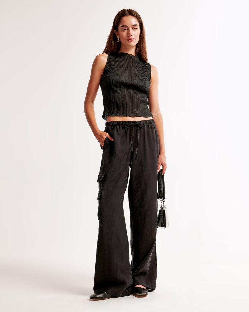Women's Pull-On Cargo Pant | Women's New Arrivals | Abercrombie.com | Abercrombie & Fitch (US)