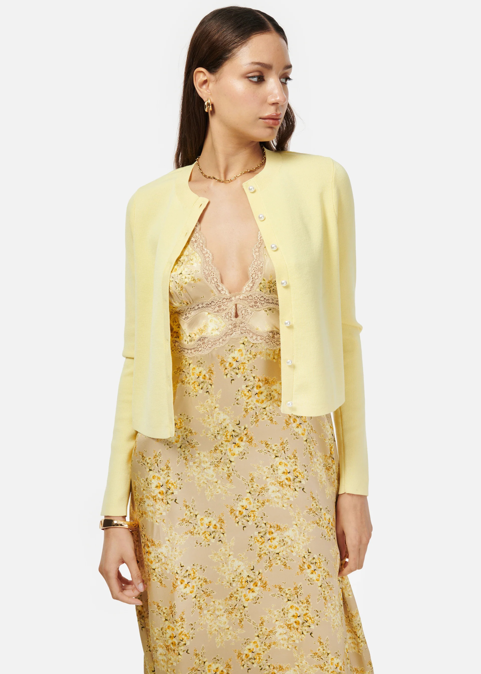 Jessa Cardigan Sunlight | CAMI NYC