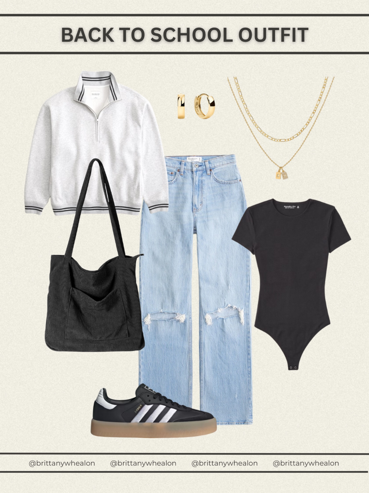 Back to school outfit, fall outfit, casual outfit, denim outfit, sweatshirt outfit, comfy outfit, game day outfit, 

#LTKxAF #LTKBacktoSchool #LTKStyleTip