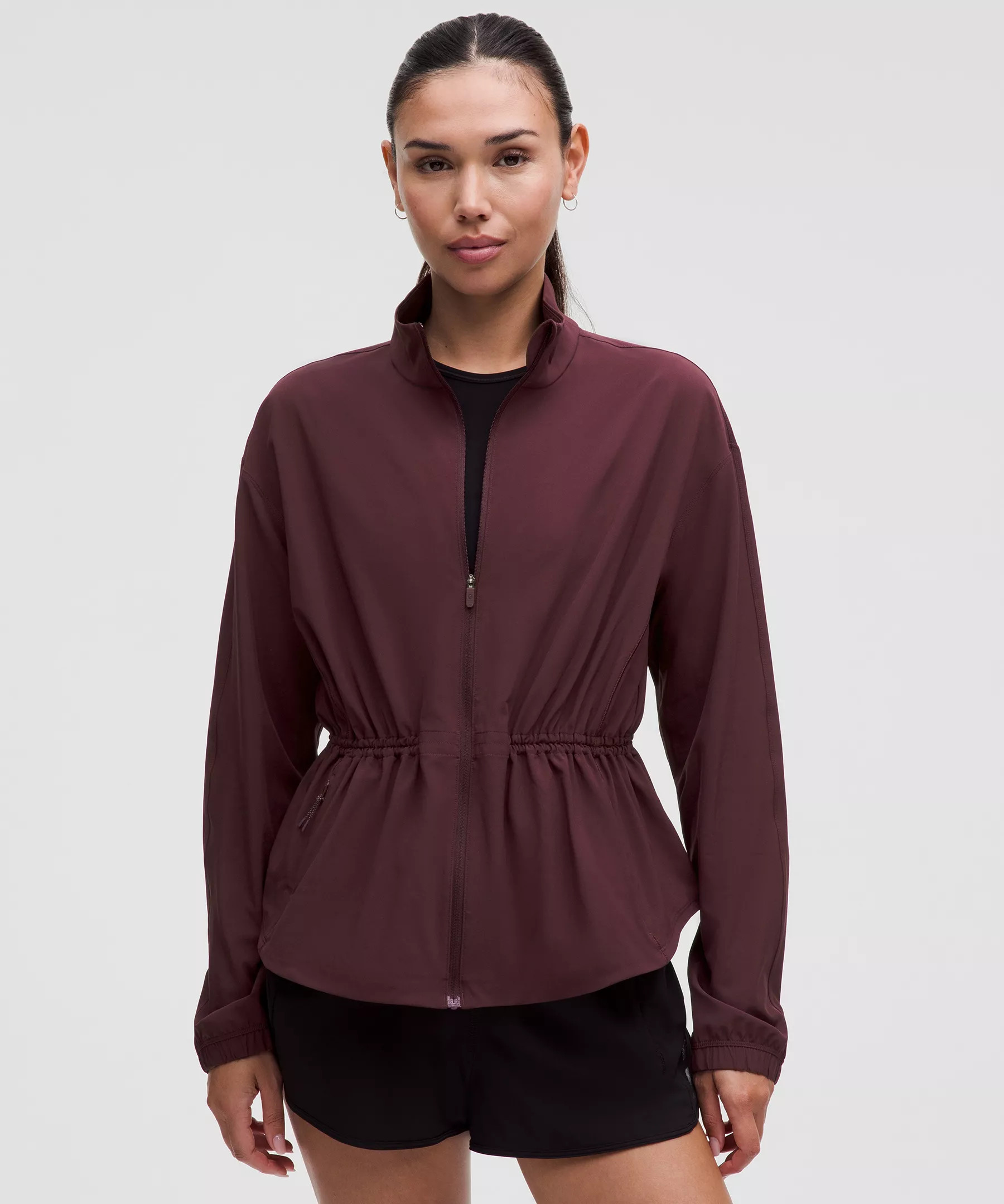 UV-Protective Cinch-Waist Running Jacket | Lululemon (US)