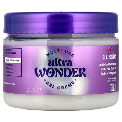 Aussie, Multi-Use Ultra Wonder Gel Creme, For All Hair Types, 10.1 fl oz | iHerb