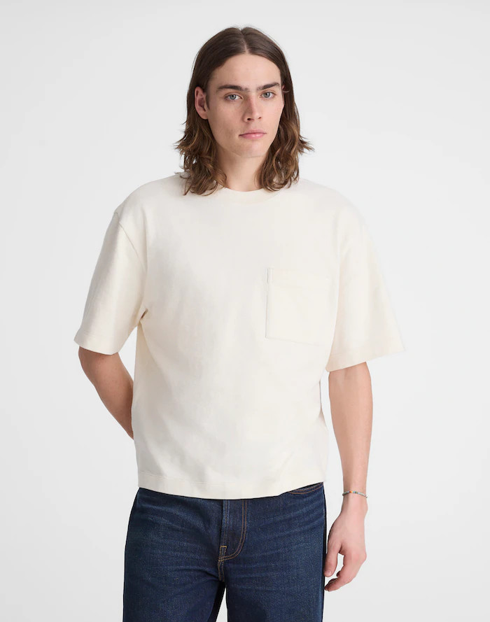 Boxy Pocket Tee in Weekend Slub | Madewell