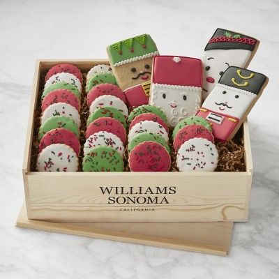 Williams Sonoma Holiday Cookie Gift Crate | Williams-Sonoma