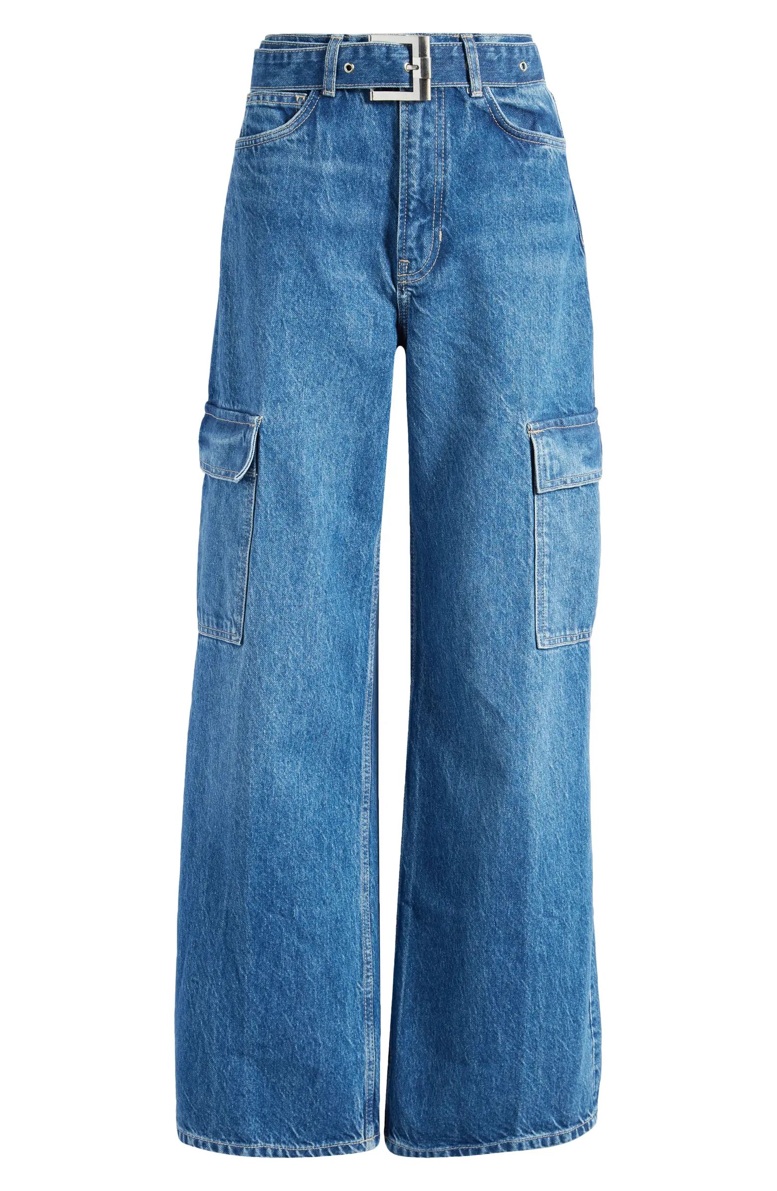 Reformation Cary Belted Cargo Jeans | Nordstrom | Nordstrom