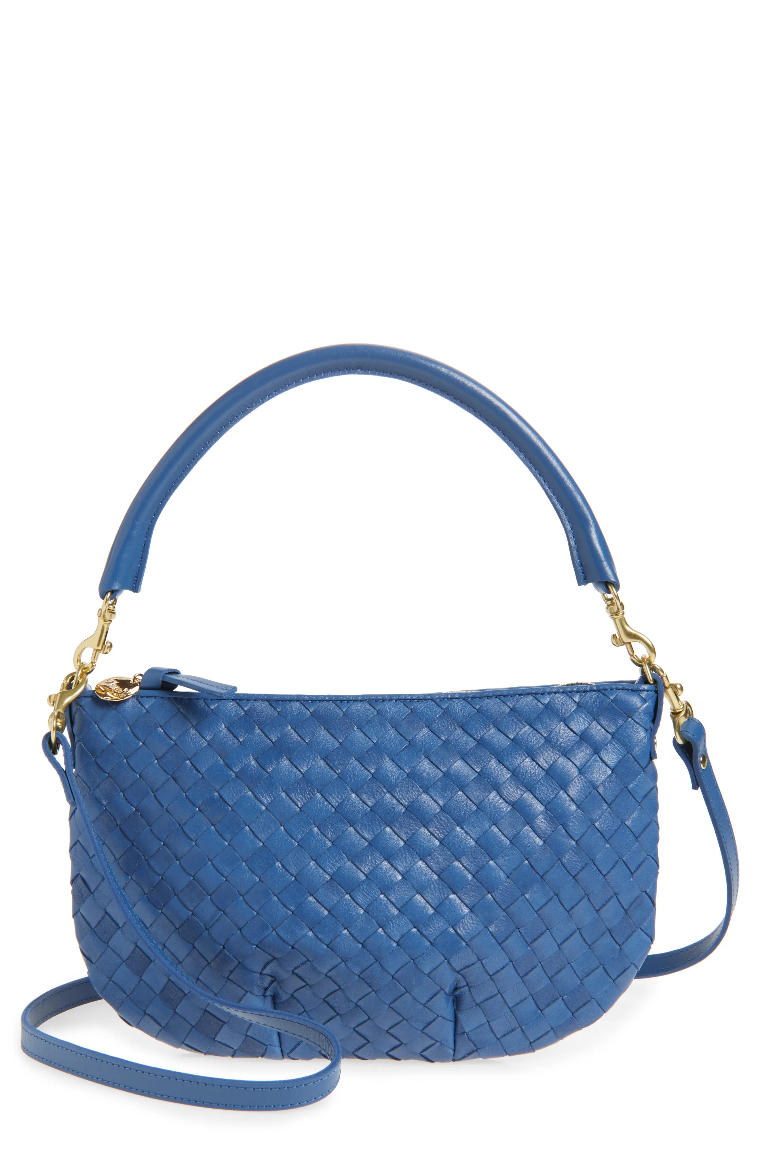 Medium Petit Moyen Woven Leather Messenger Bag (Women) | Nordstrom | Nordstrom