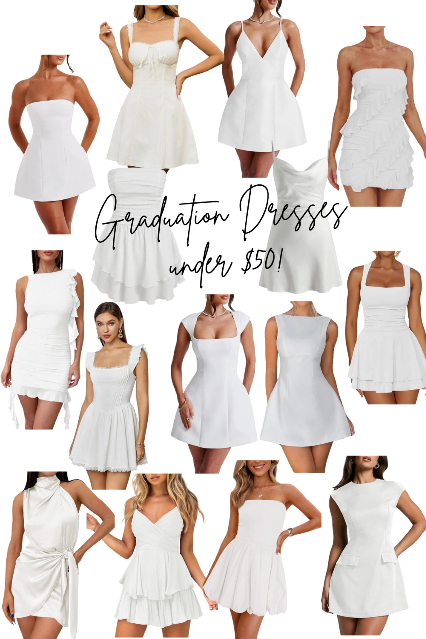 Graduation dresses under $50 on Amazon 

#LTKSeasonal #LTKFindsUnder50