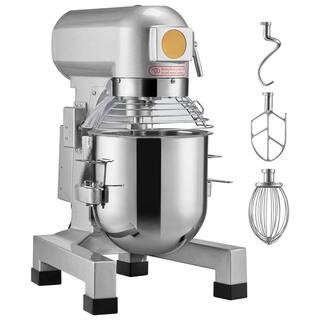Commercial Food Mixer 10qt. with 3-Adjustable Speeds 550W Dough Mixer Commercial Stand Mixer Stai... | The Home Depot
