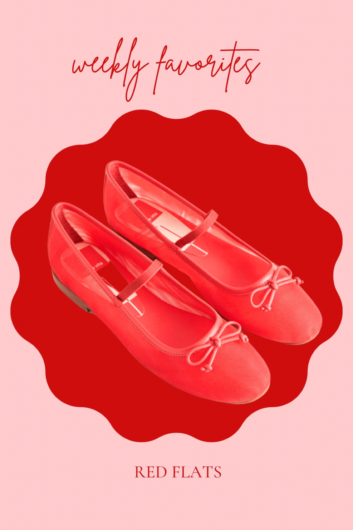 Red mesh ballet flats 

#LTKWorkwear #LTKShoeCrush #LTKStyleTip
