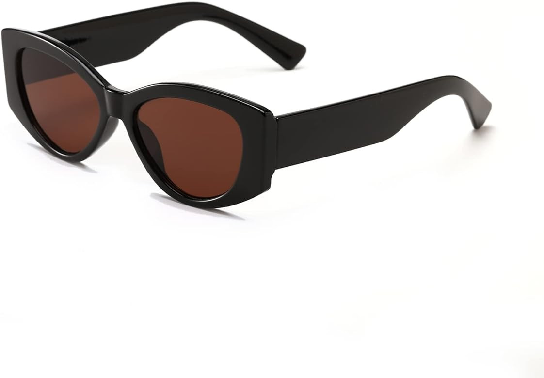AICTATH Vintage Oversized Square Sunglasses Womens 70s 90s Retro Big Bold Designer Trendy Shades | Amazon (US)
