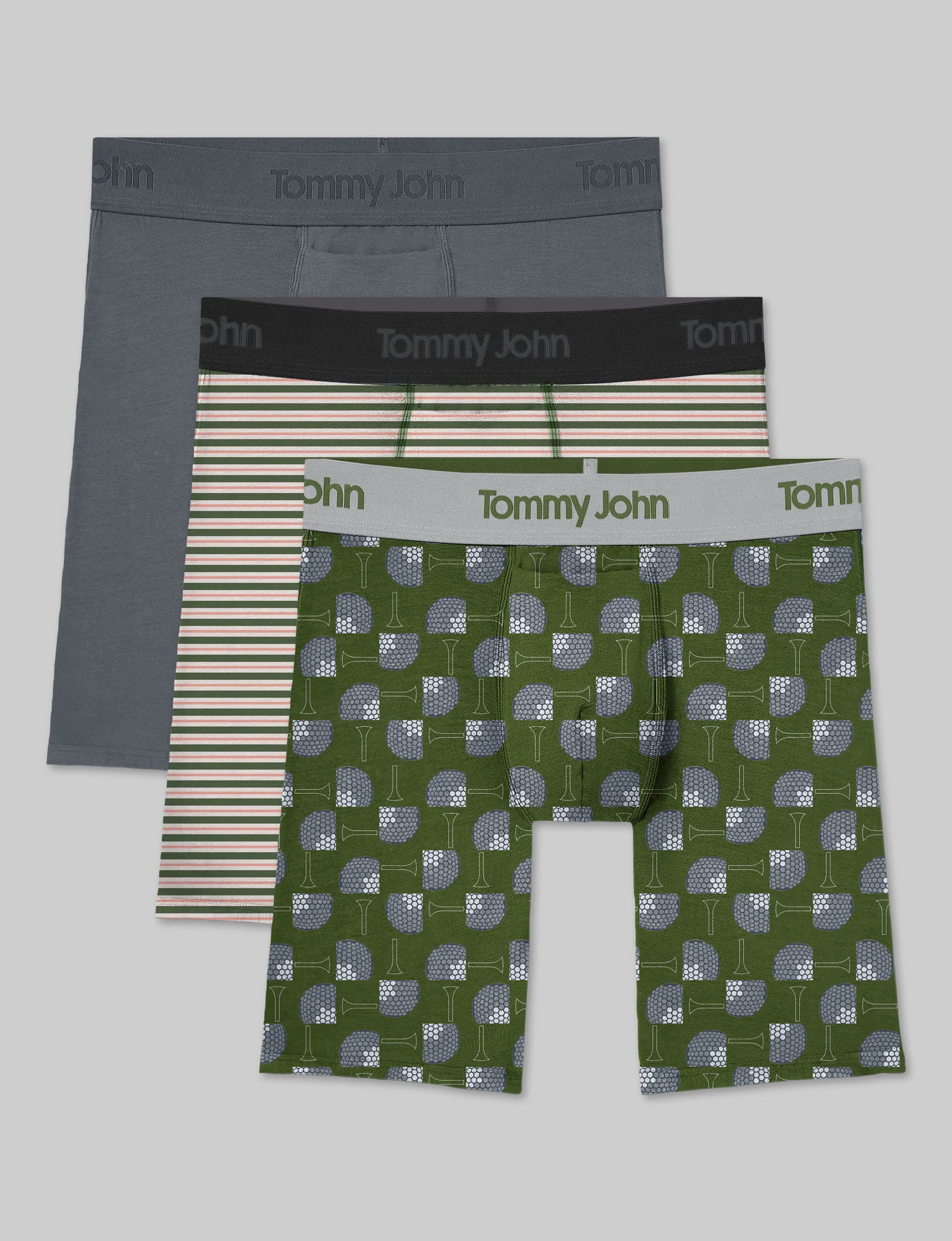 Second Skin Boxer Brief 8" (3-Pack) | Tommy John