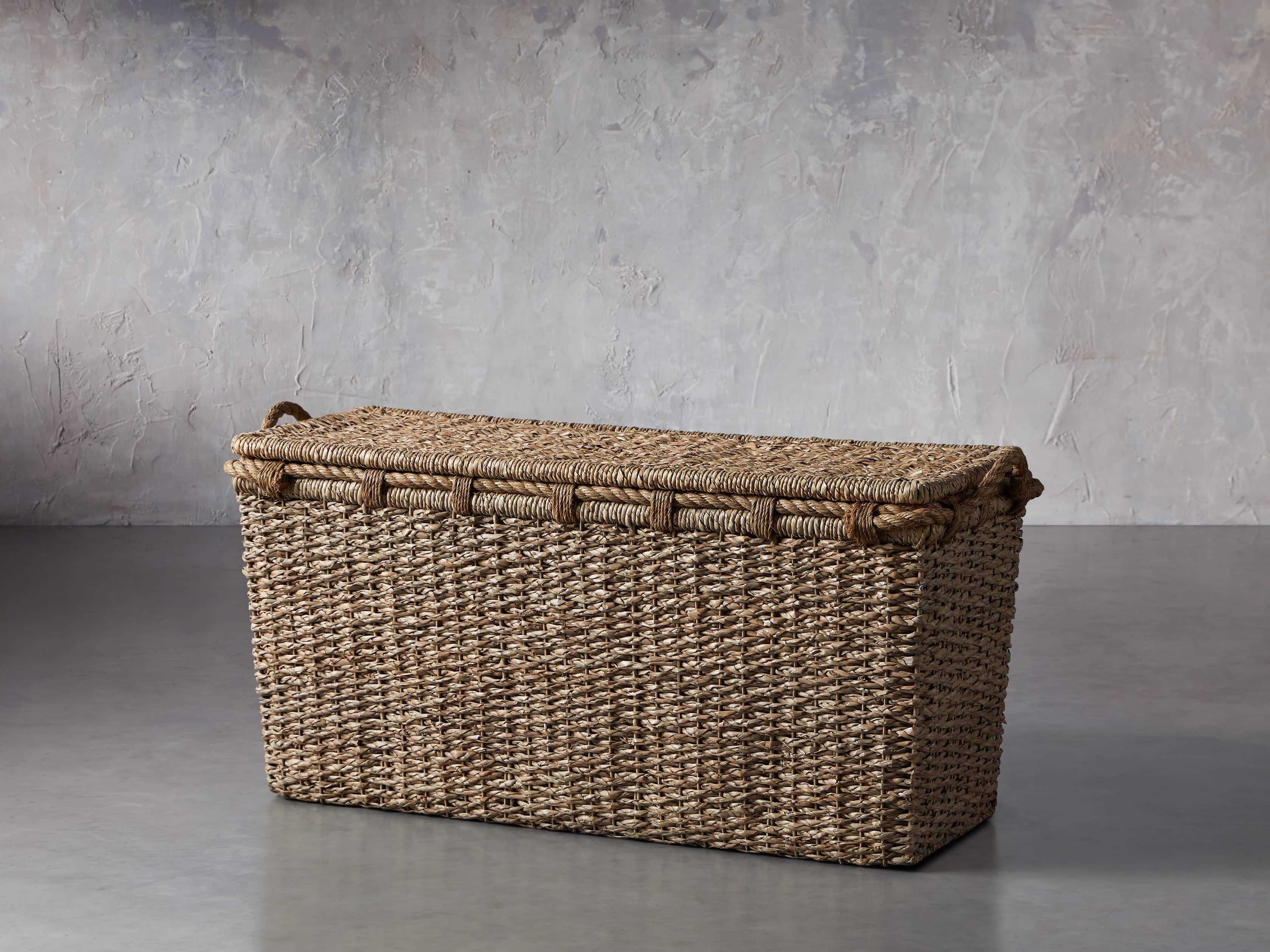 Entry Console Basket in Natural | Arhaus