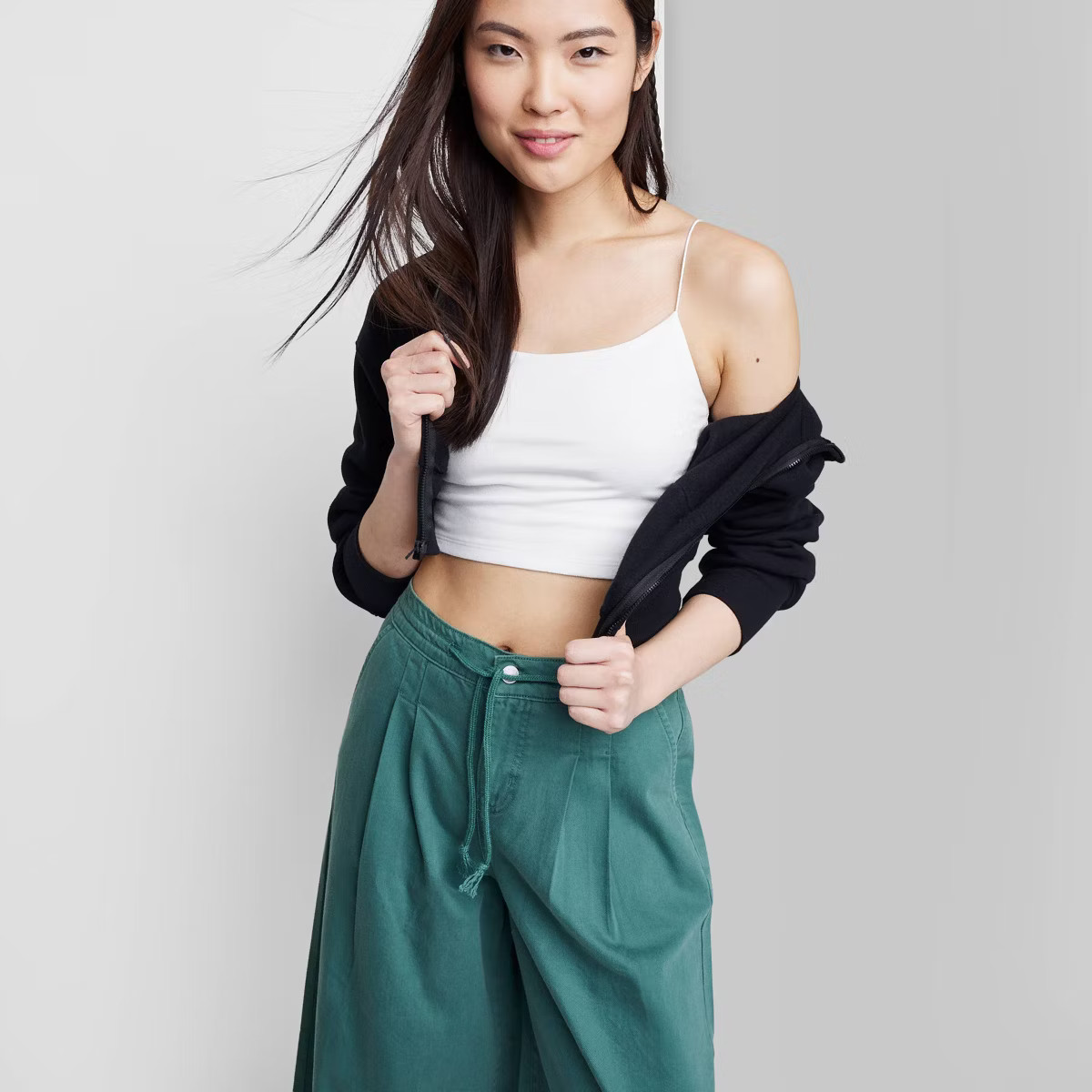 Women's Cropped Cami Tank Top - Wild Fable™ | Target