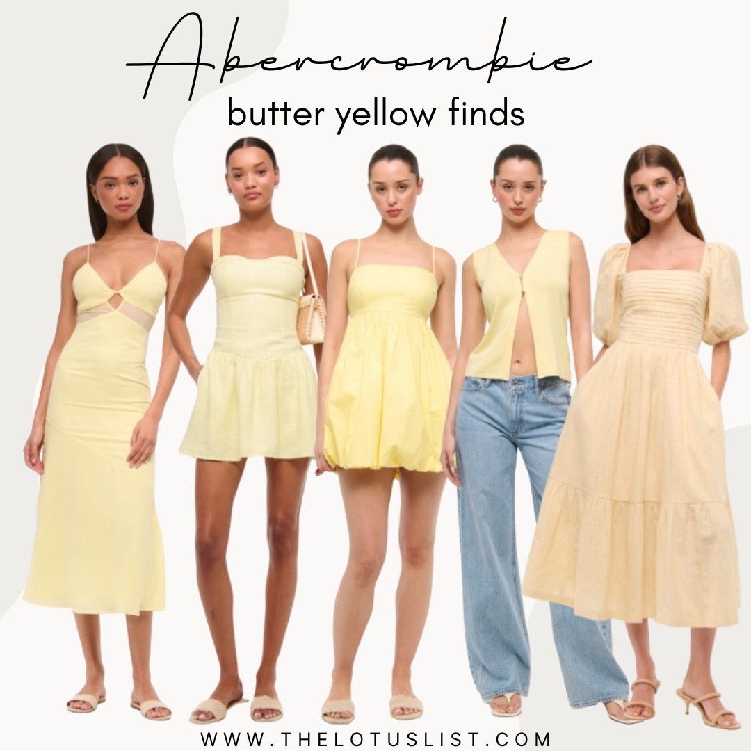 Abercrombie Butter Yellow Finds

Ltkfindsunder100 / ltkfindsunder50 / ltkplussize / ltkmidsize / LTKshoecrush / LTKswim / butter yellow / butter yellow finds / butter yellow dress / summer dress / summer dresses / midi dress / mini dress / outfit idea / summer outfit / summer outfits / maxi dress / maxi dresses / Abercrombie / Abercrombie finds / Abercrombie sale / Abercrombie sale alert / sale / sale alert / butter yellow blouse / trendy outfit / trendy outfits / butter yellow fashion 

#LTKStyleTip #LTKSeasonal #LTKSaleAlert