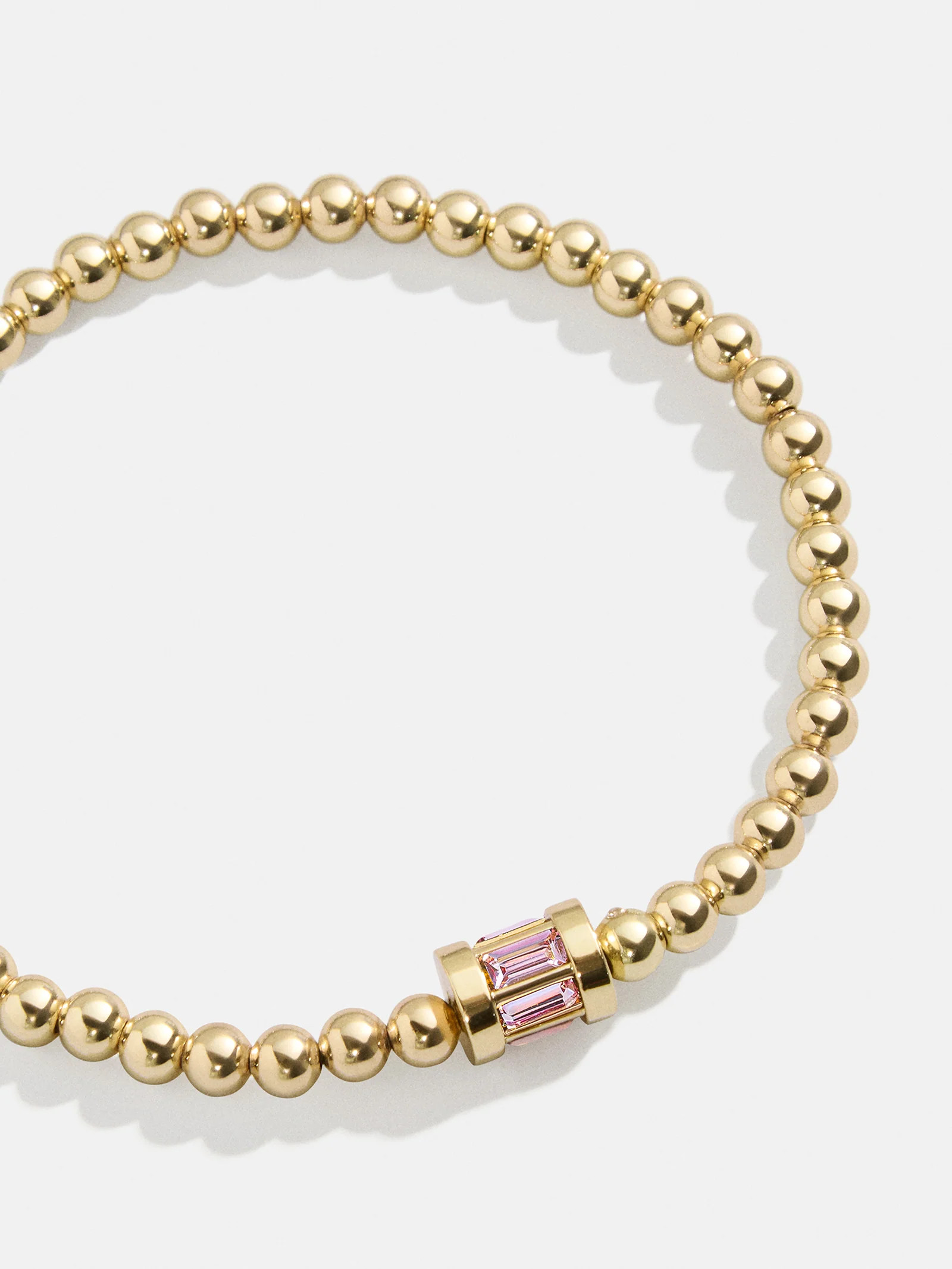 Tatum Birthstone Bracelet - Light Amethyst | BaubleBar