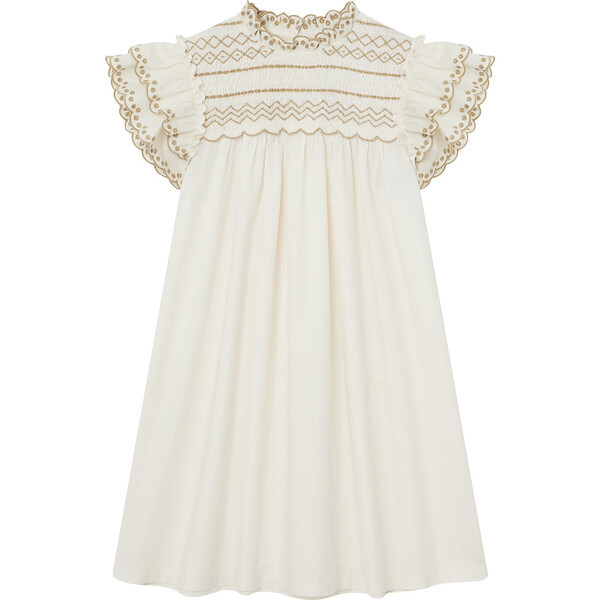 Dress, Cream | Maisonette