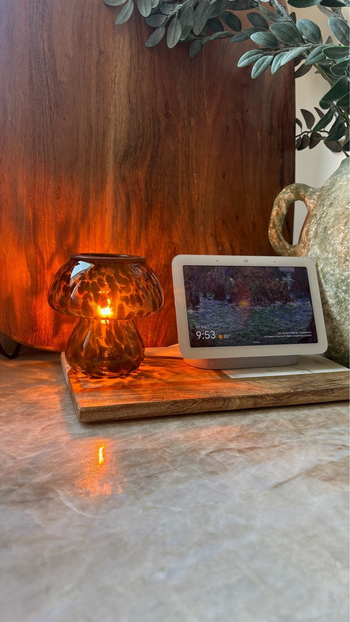 Obsessed with this print lately! Grabbed this wax warmer from Walmart!

#LTKHome