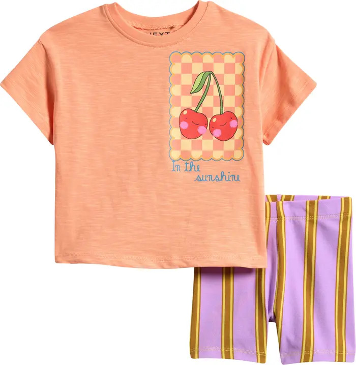 NEXT Kids' Graphic T-Shirt & Shorts Set | Nordstrom | Nordstrom