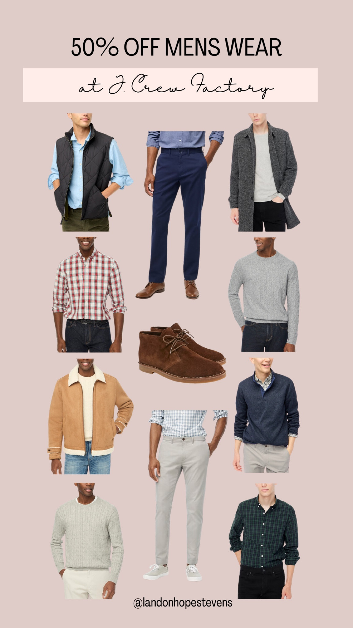 👕 Men’s wardrobe refresh! J.Crew Factory’s Black Friday sale is 50% OFF, and it’s the perfect time to grab cozy layers and classic staples.

✨ Best Sellers:

Sherpa-lined jackets for cold-weather style
Timeless button-down shirts for any occasion
Wool sweaters that blend comfort and elegance
📌 Tag someone who needs this sale in their life! 💬 Which piece would you pick for him? Tap to shop now! #MensStyle #JcrewDeals #BlackFridayFashion #ClassicWardrobe

#LTKCyberWeek #LTKMens #LTKSaleAlert