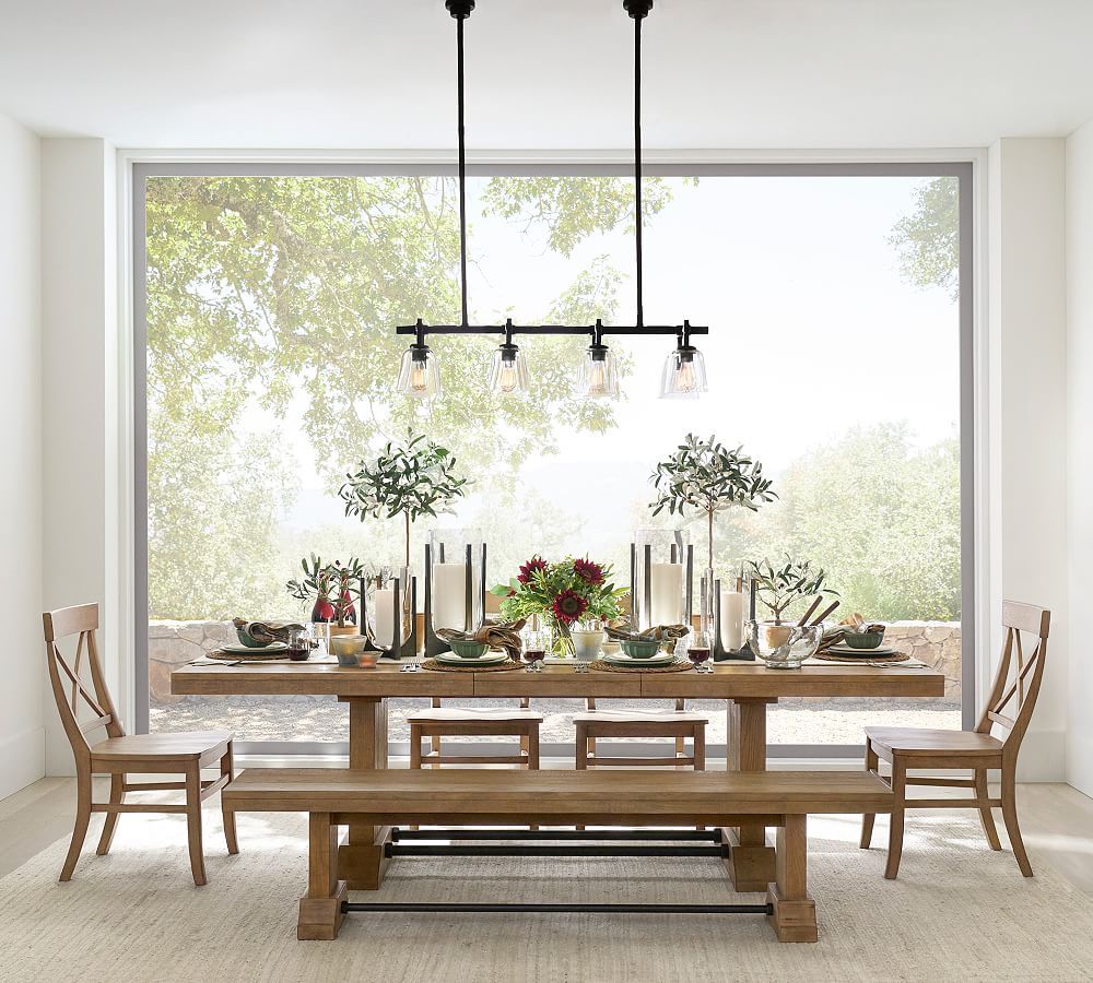 Fort Extending Dining Table | Pottery Barn (US)