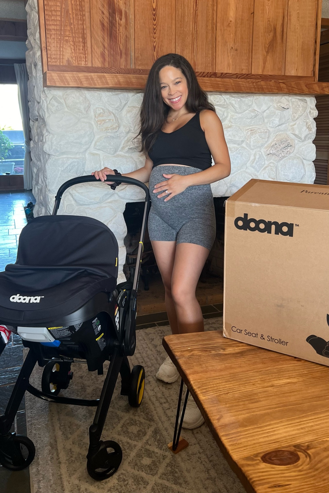 Obsessed with the doona!! So easy to fold out and put away!! Car seat and stroller all in one - great for traveling and running errands 🩷 

#LTKKids #LTKBaby #LTKFamily