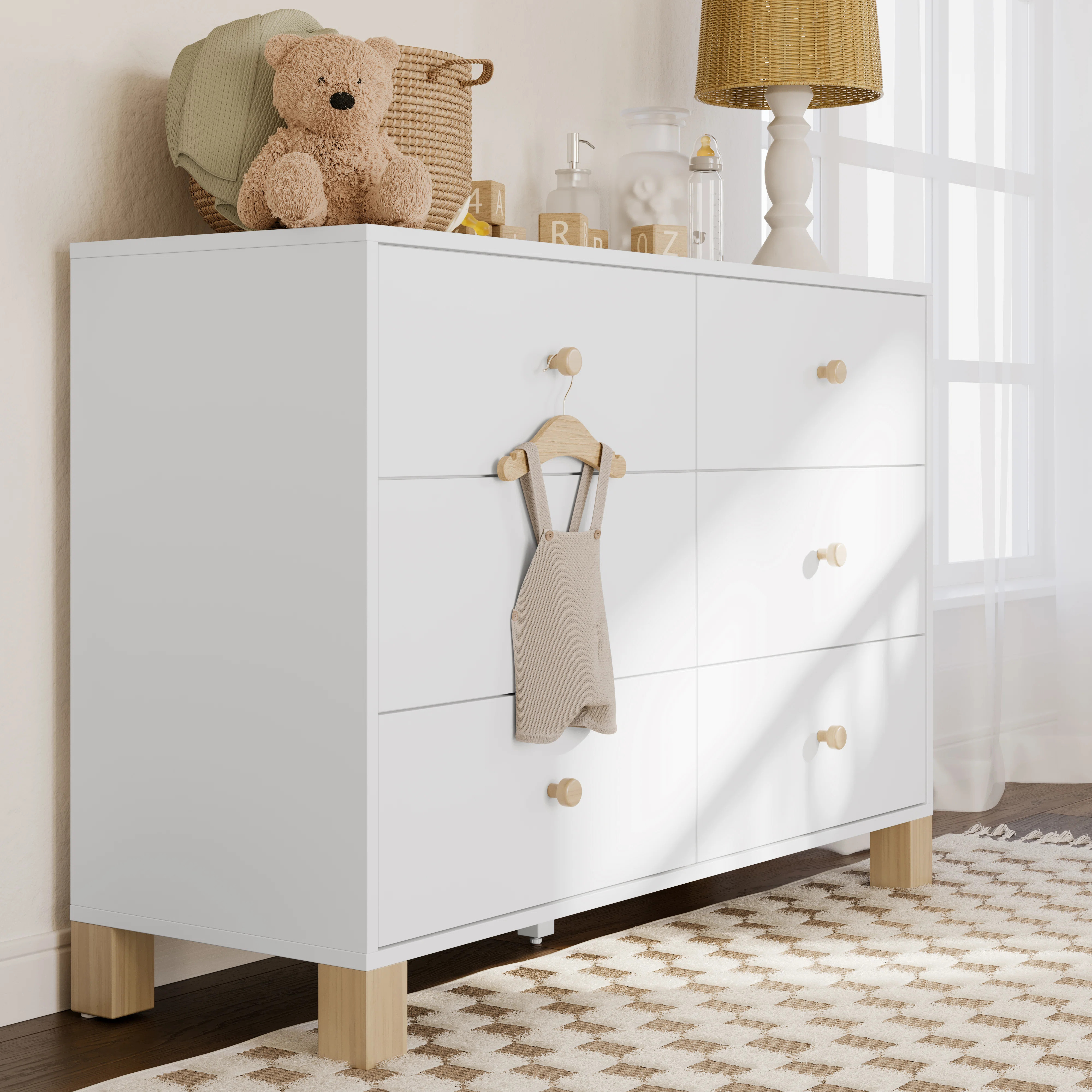 California 6 Drawer Dresser | Wayfair North America