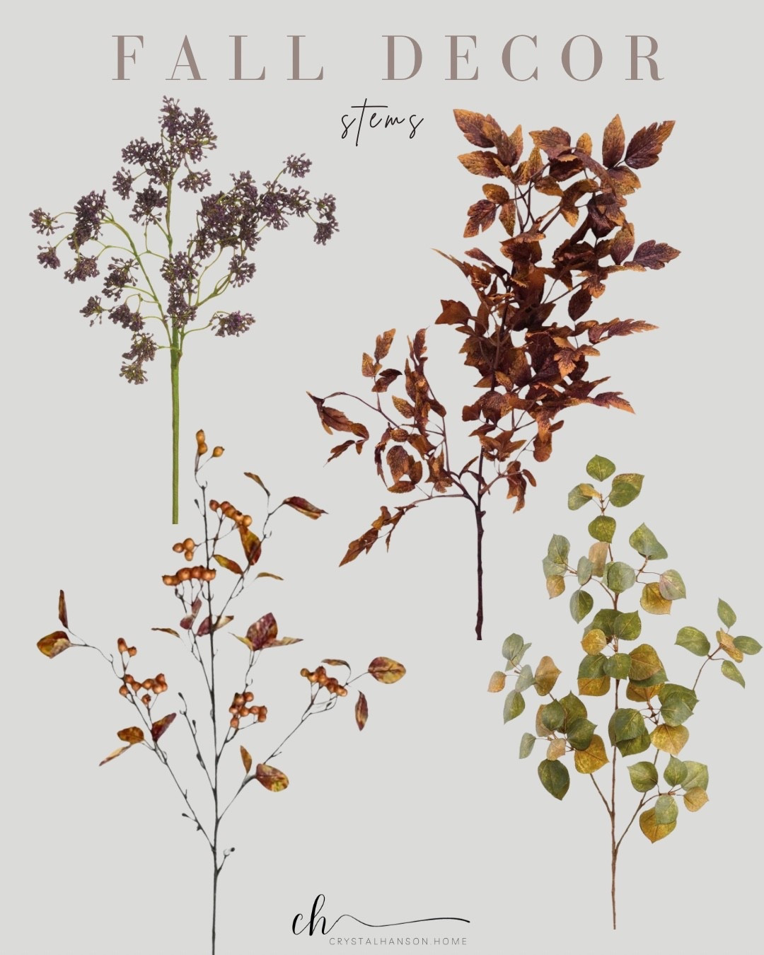 The fall stems I just ordered, can’t wait to style them!

#LTKHome #LTKSeasonal #LTKSaleAlert