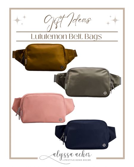 Belt bags in stock now!! Hurry, they are selling quick!!

#lilulemkn #beltbags #giftsforher

#LTKGiftGuide #LTKitbag #LTKfit