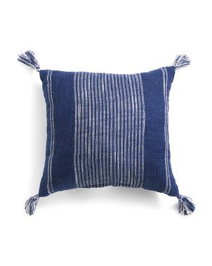20x20 Indoor Outdoor Tassel Pillow | Home | Marshalls | Marshalls