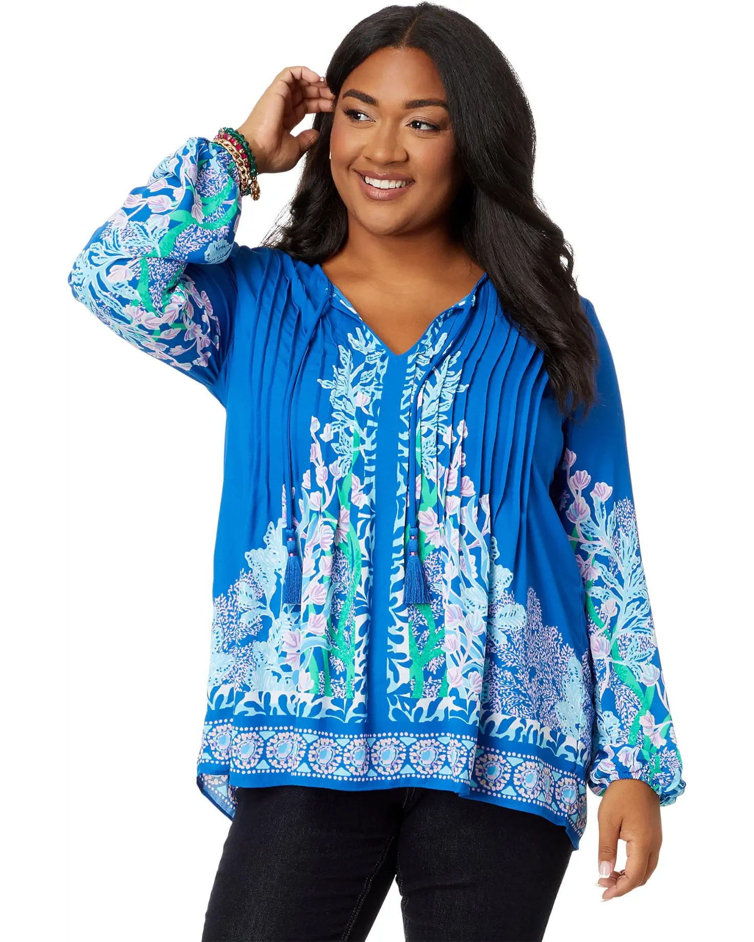 Marilina Long Sleeve Tuni | Zappos