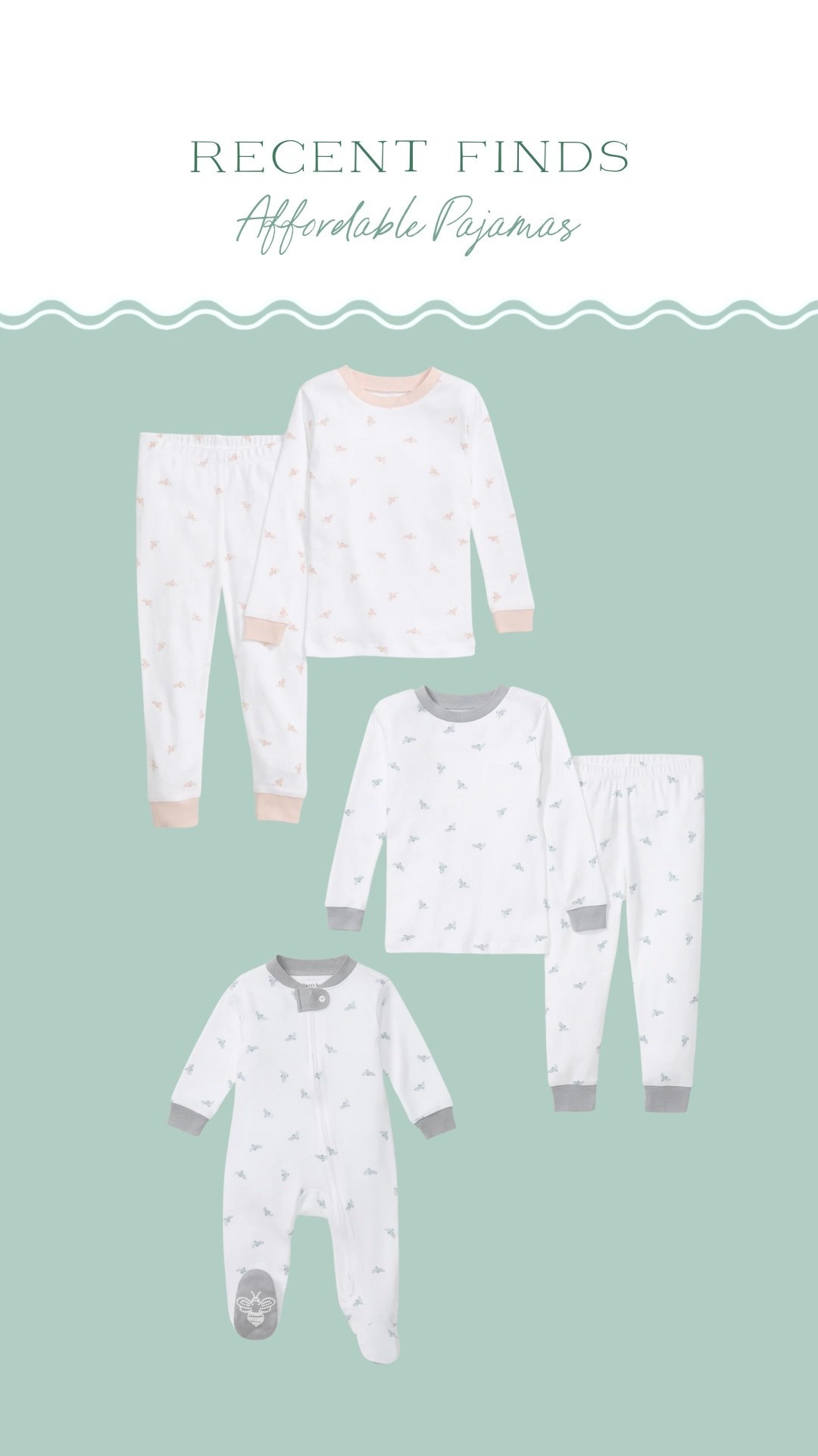 Sweet jams for all your babe-bees! 

#LTKFamily #LTKKids #LTKBaby