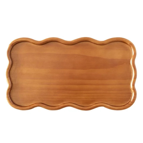 Beautiful Oversized Wood Tray 18" x 10" by Drew Barrymore | Walmart (US)