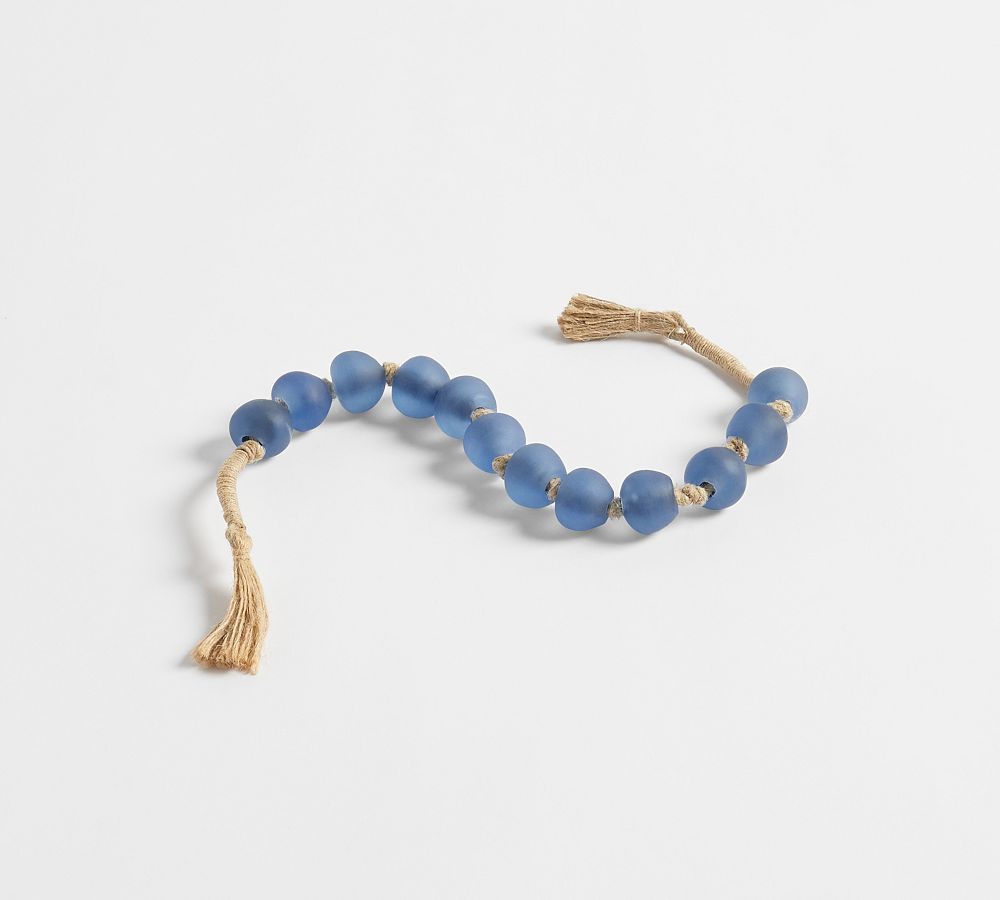 Handcrafted Cast Glass Beaded Rope | Pottery Barn (US)