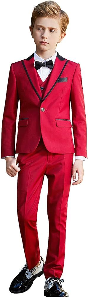 ELPA ELPA Boys Suits Slim Fit Formal Suit for Boys | Amazon (US)
