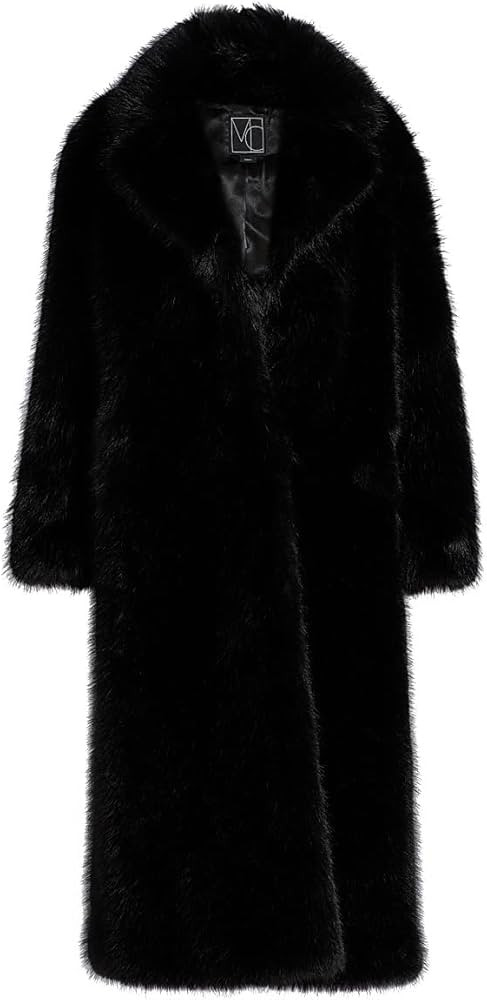 Amazon.com: Mercer Collective, Mink Stripe Faux-Fur Coat, Medium, Mink : Amazon Luxury | Amazon (US)