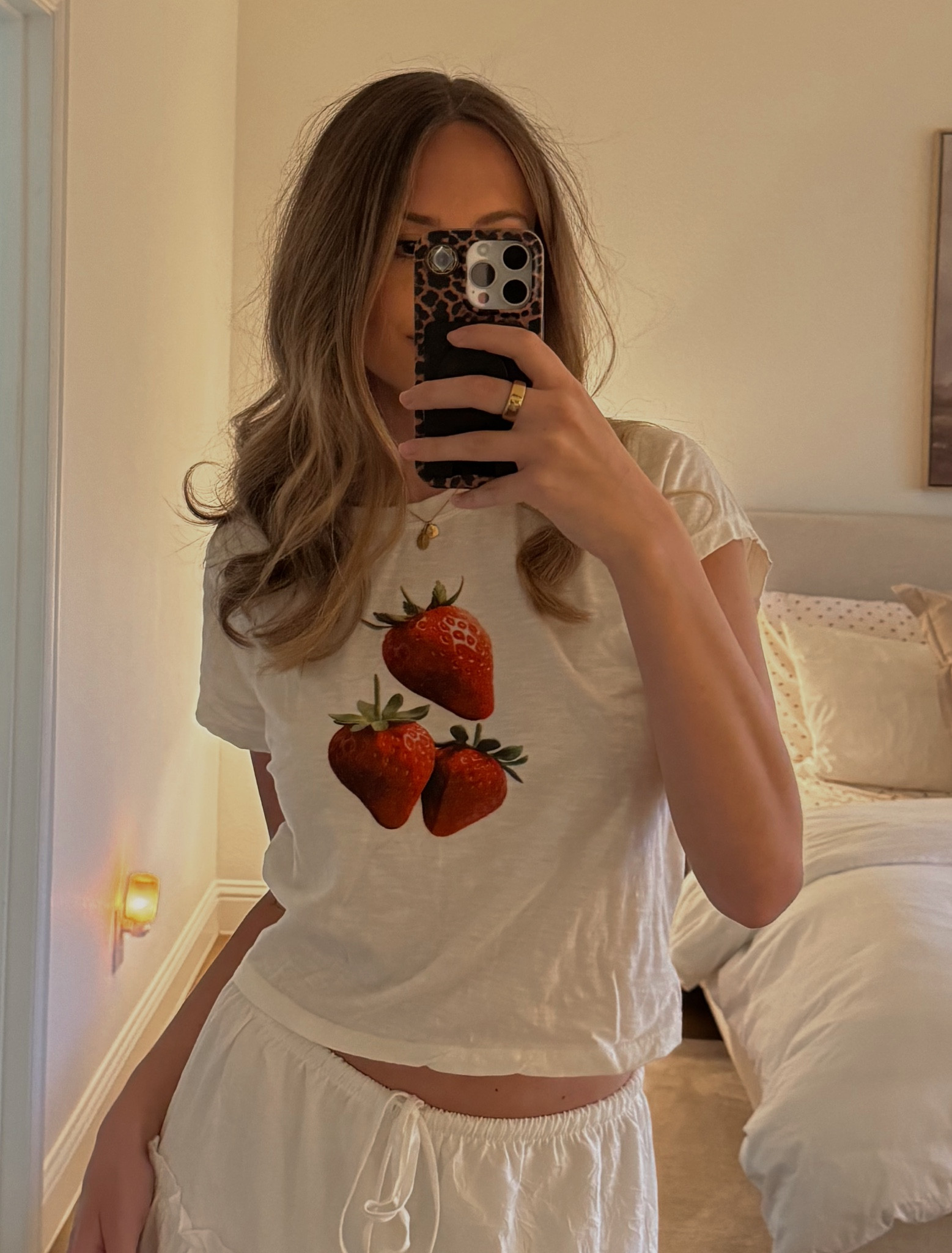 loving this strawberry baby tee from anthro!! 