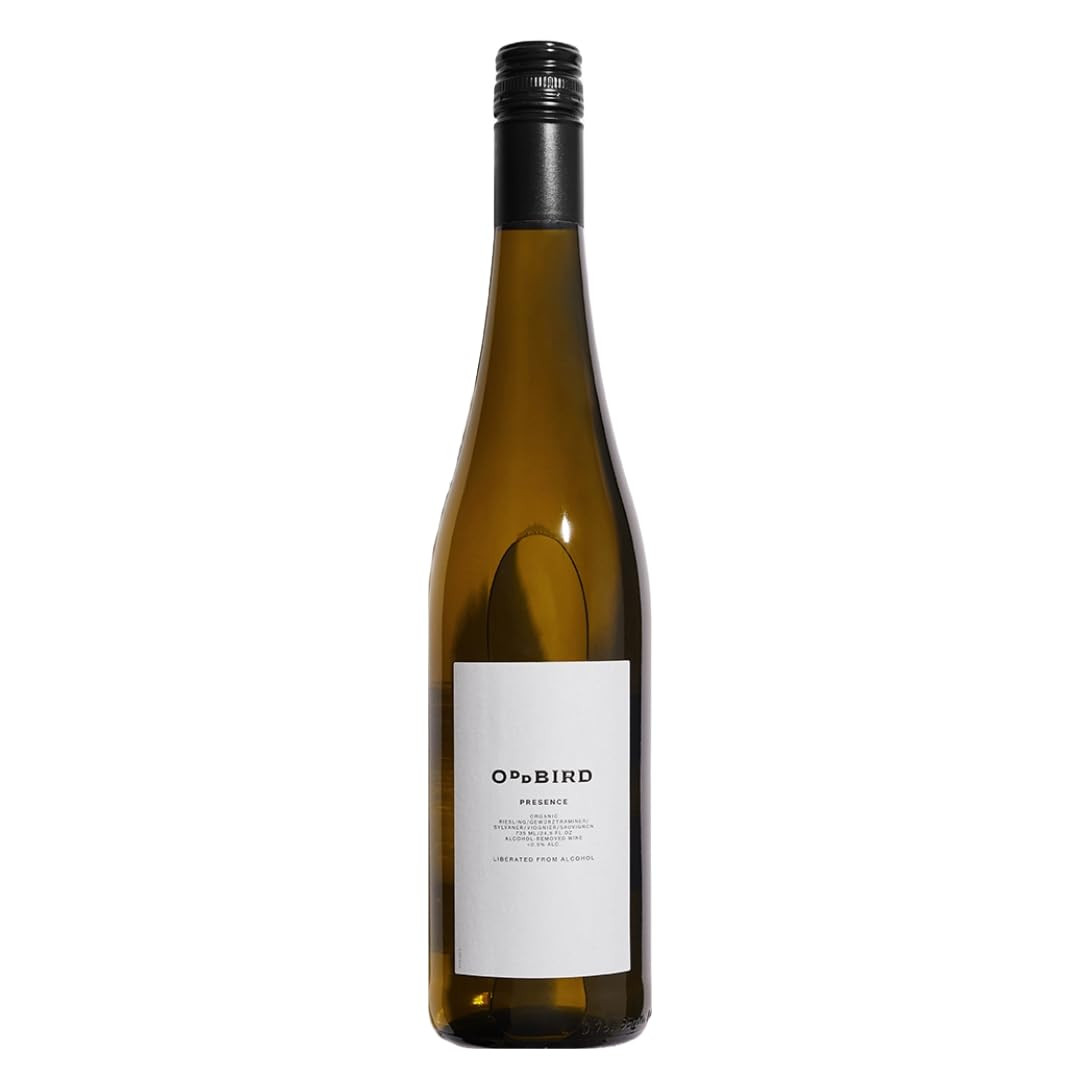 Oddbird Presence Non Alcoholic White Wine, Low Calorie, 25.4 fl oz | Amazon (US)