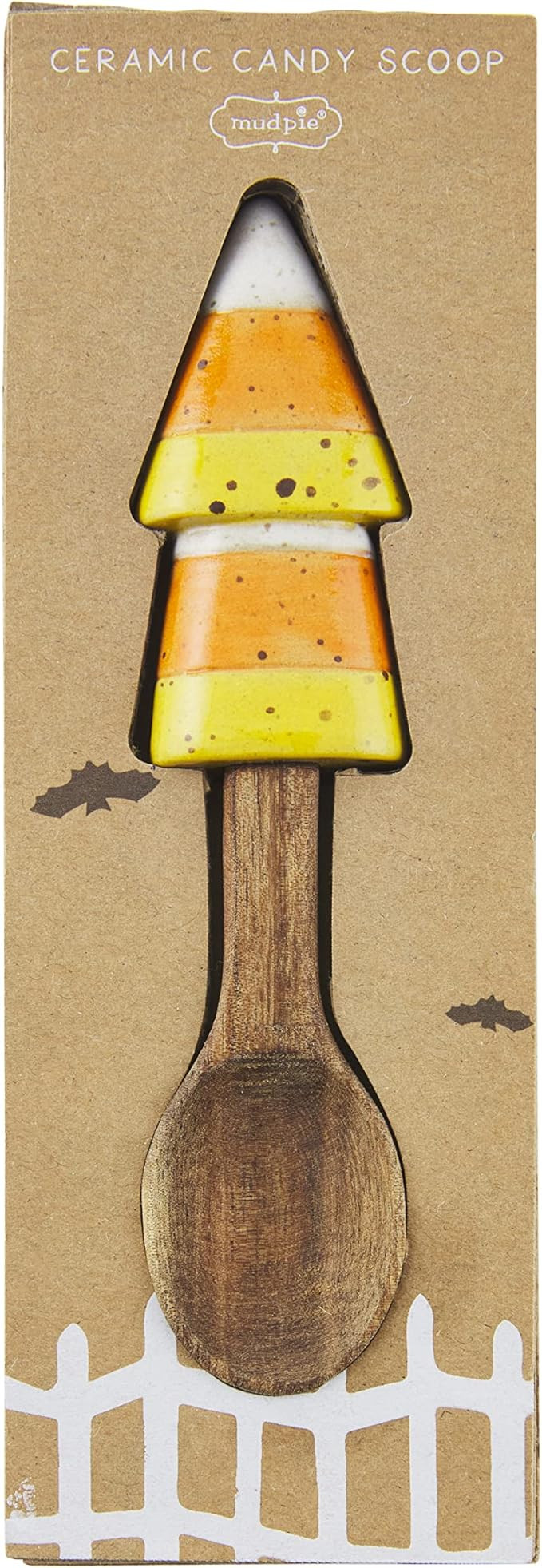 Mud Pie Halloween Scoop, Candy Corn, 5" | Amazon (US)