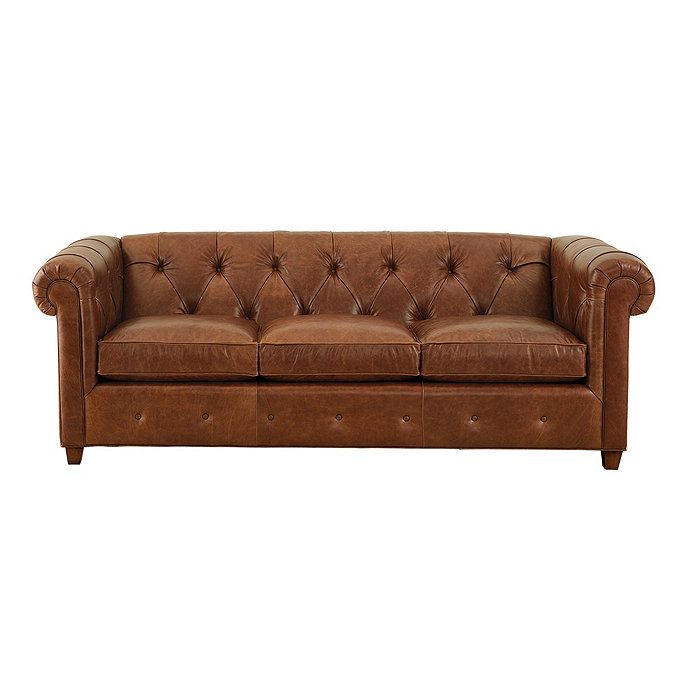 Aria Leather Sofa | Ballard Designs, Inc.