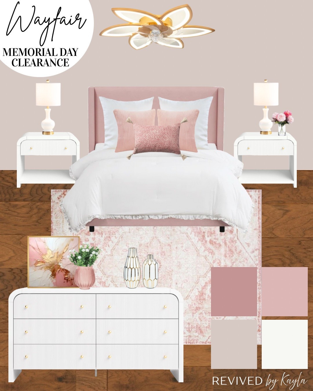 Shop this modern pink bedroom color palette design during Wayfair’s Memorial Day Clearance! 🌸 Up to 70% off home decor and FREE & easy delivery on orders over $35! Sale ends May 27

#Wayfair #WayfairPartner #sponsored #home #homedecor #colorpalette #homeinspo #bedroomdecor #bedroom #pink #paintcolors #pinkbedroom #homestyling #homedesign @wayfair 

#LTKHome #LTKSaleAlert #LTKFindsUnder100