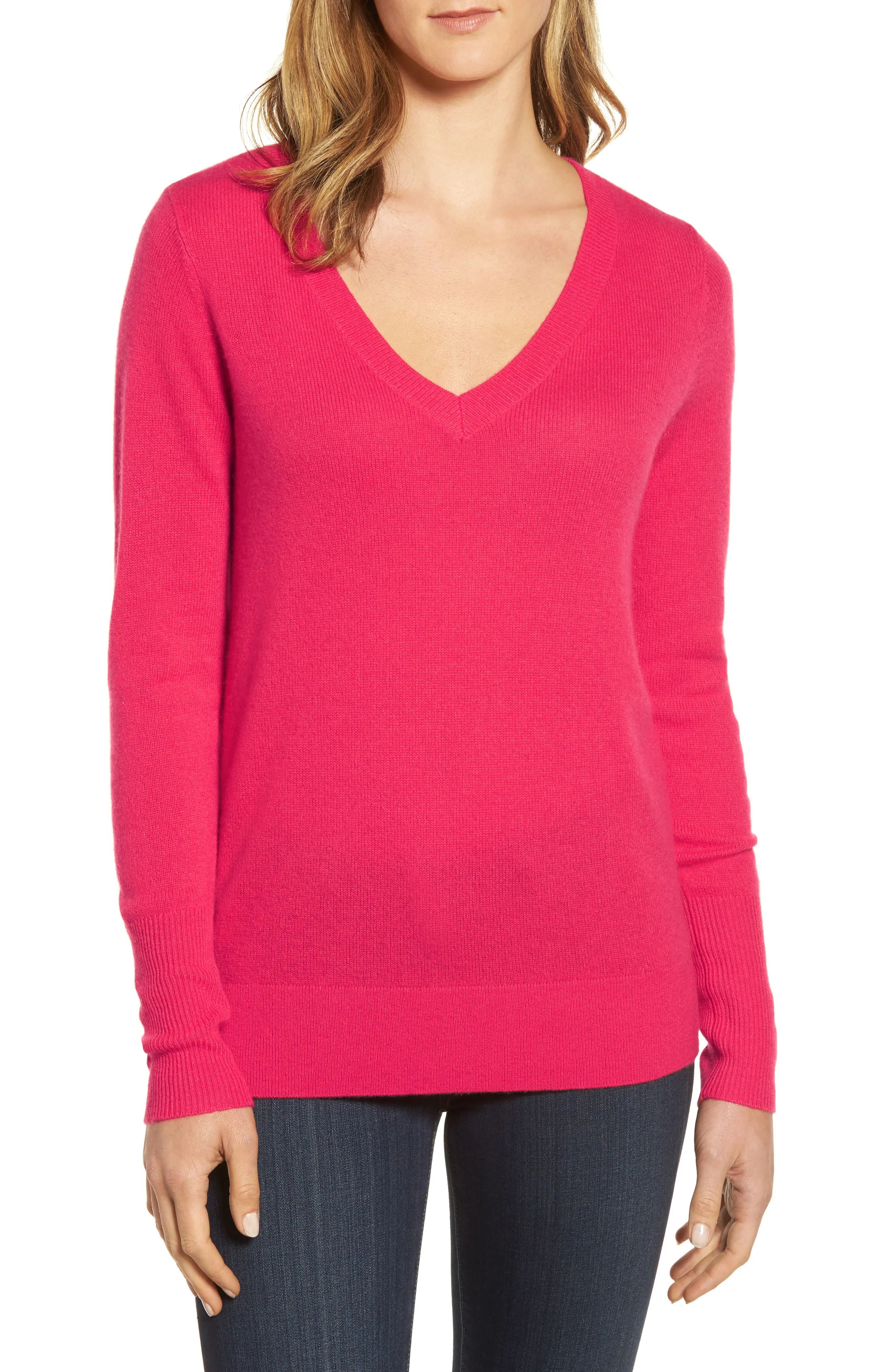 V-Neck Cashmere Sweater | Nordstrom