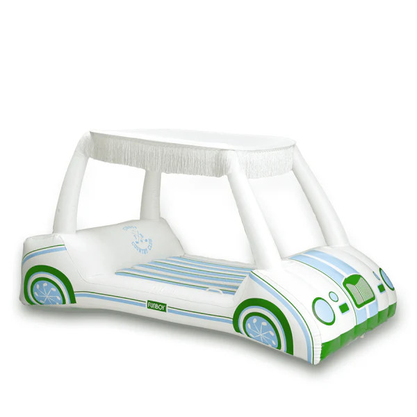 Country Club Golf Cart Pool Float Country Club, 90" Long | FUNBOY