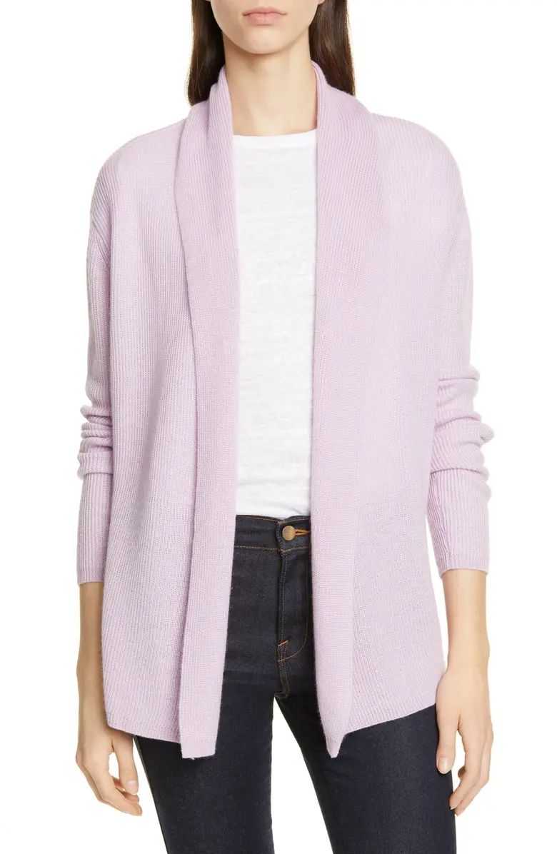 Cashmere & Linen Open Cardigan | Nordstrom